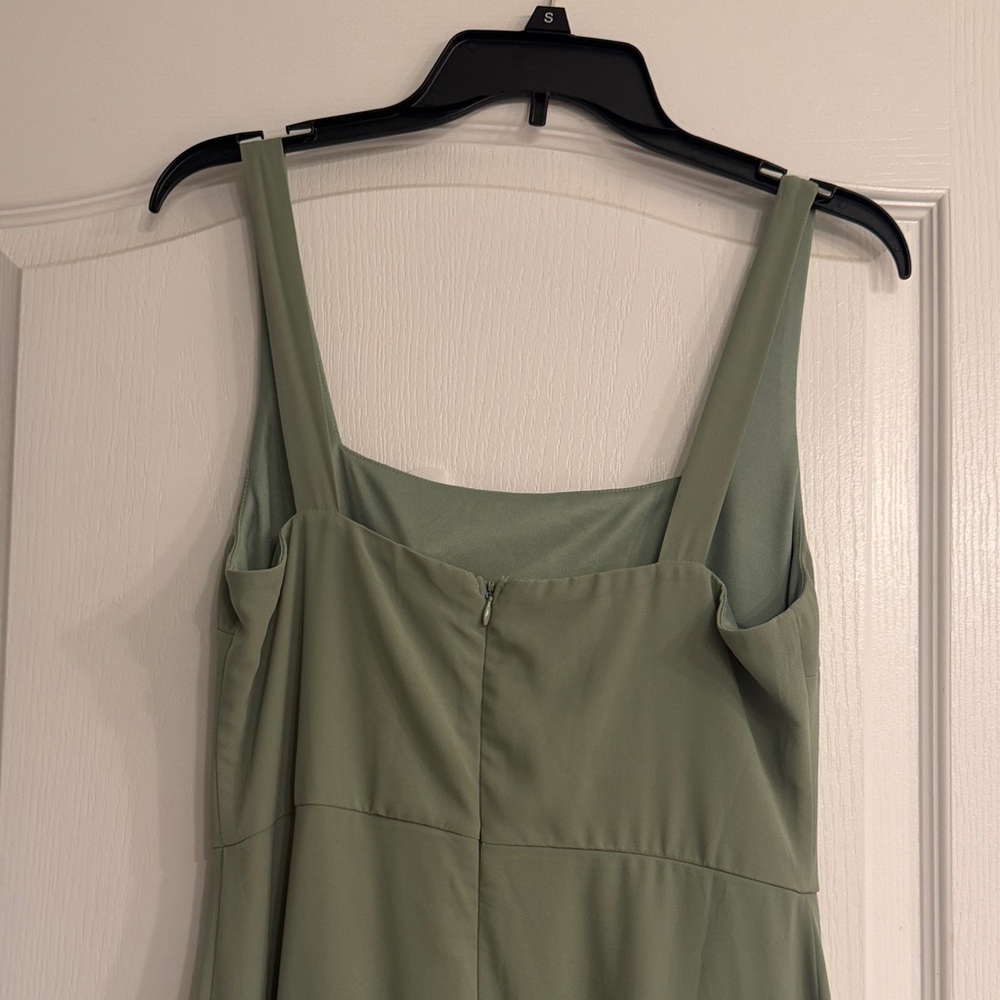 NWT Lulu's Remarkable Arrival Sage Brush Sleeveless Maxi
Dress - Picture 8 of 13